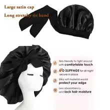 Satin Silk Hair Bonnet
