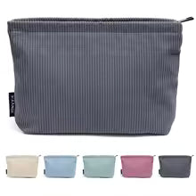 Corduroy Makeup Bag