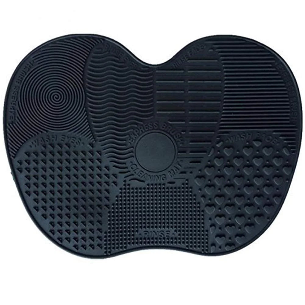 Apple Shaped Makeup Cleaning Brush Pad